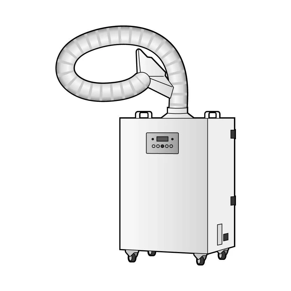 集塵機などの換気設備の用意