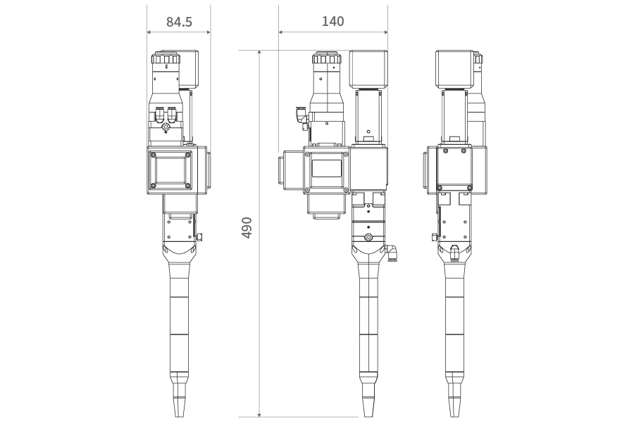 レーザー溶接機本体